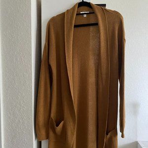 BP. Stitch Curve Hem Cardigan
